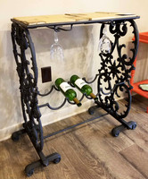 Tile Top Wine Rack by Jesse (Rob) Amadio