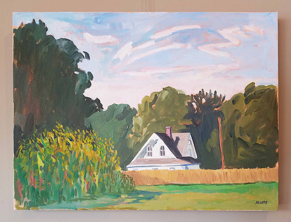"Morning Light in Darlington" by John Sauers