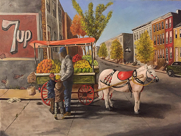 "Baltimore Araber" by Angelo Bianca